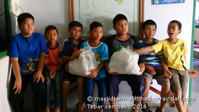 tebar sembako 2016